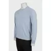 Men's cotton and cashmere jumper