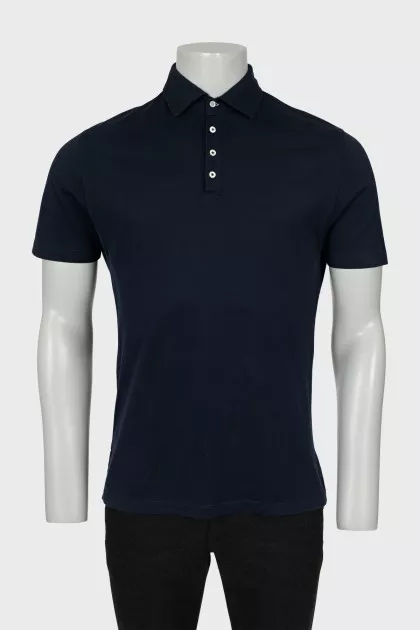 Men's Blue Polo Shirt