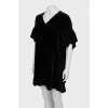 Loose fit velour dress