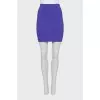 Purple bodycon skirt