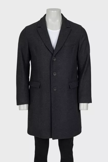 Men's coat in gray