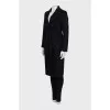 Fitted wool coat