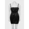 Black Corset Dress with Straps