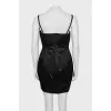Black Corset Dress with Straps