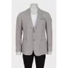 Men's linen jacket