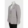 Men's linen jacket