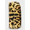 Textile bag in animal print