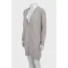 Loose cashmere dress