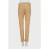 Skinny jeans in beige