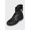 Leather boots Wonderland