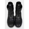 Leather boots Wonderland