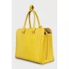 Tote bag yellow color