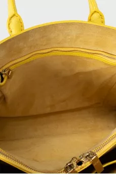 Tote bag yellow color