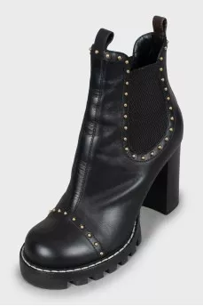Star Trail Beaded Ankle Boots
