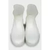 Transparent rubber boots
