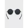 Sunglasses decorated with beads