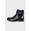 Mens Chelsea Boots With Buckle