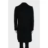 Fitted wool coat