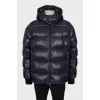 Men's quilted down jacket with tag