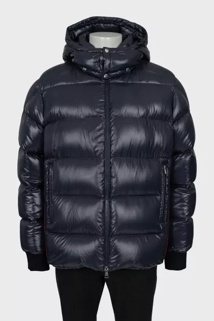 Men's quilted down jacket with tag