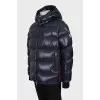 Men's quilted down jacket with tag