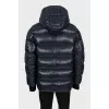 Men's quilted down jacket with tag