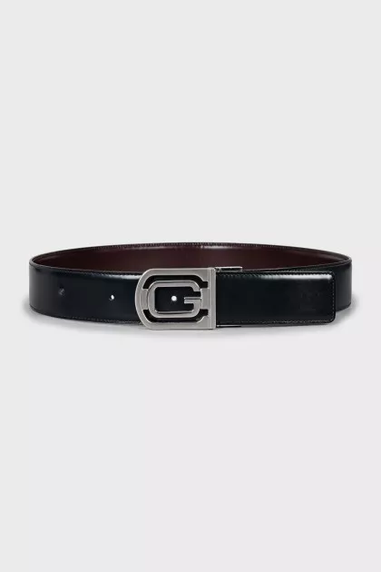 Men's Double Sided Leather Belt
