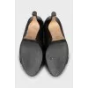 Silver Buckle Heeled Shoes