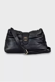 Crossbody bag with twist closure