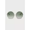 Round gradient sunglasses