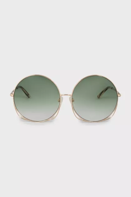 Round gradient sunglasses