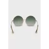 Round gradient sunglasses