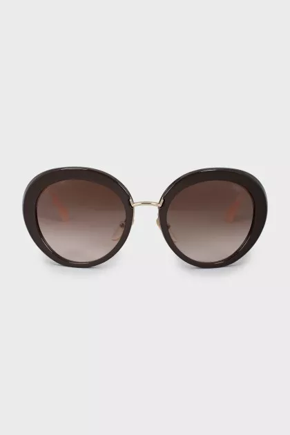 Brown sunglasses teashades