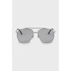 Sunglasses with metal frame