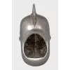 Silver skull ring