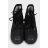 Insulated boots in black