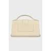 Leather crossbody bag Le Bambino