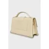 Leather crossbody bag Le Bambino