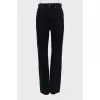 Black palazzo jeans
