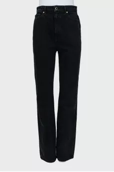 Black palazzo jeans