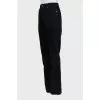 Black palazzo jeans
