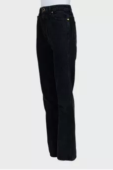 Black palazzo jeans