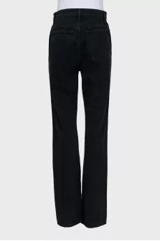Black palazzo jeans