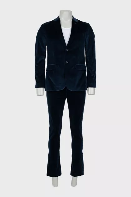 Men's velour suit