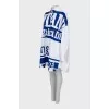 Cotton shirt dress