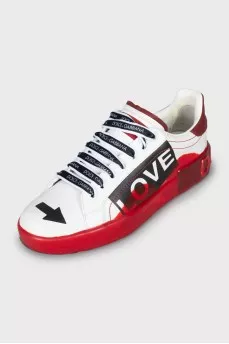 Portofino Melt leather sneakers