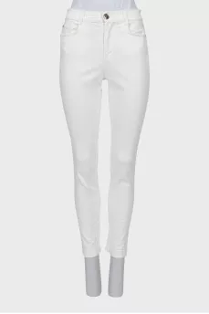 White skinny jeans