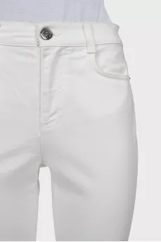 White skinny jeans