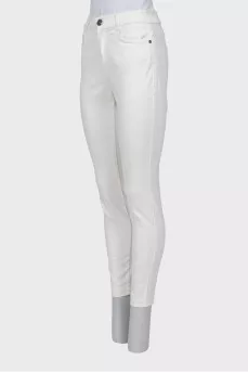 White skinny jeans