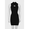 High Neck Bodycon Dress